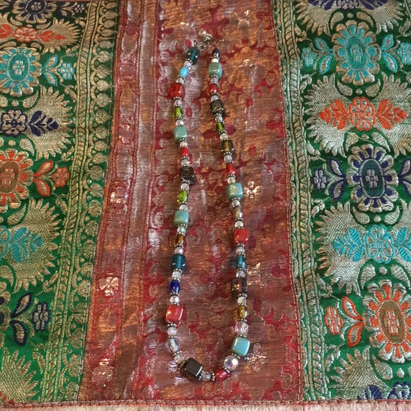 Jewelry - Boho Gypsy Bead Choker Necklace